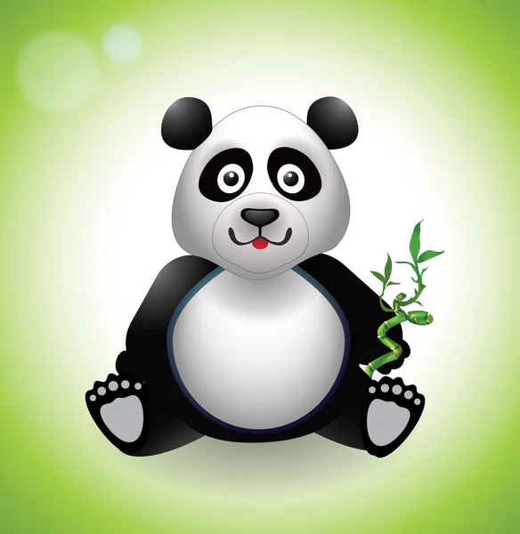 Panda Baby — Stockový vektor