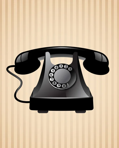 Vintage τηλέφωνο — Διανυσματικό Αρχείο