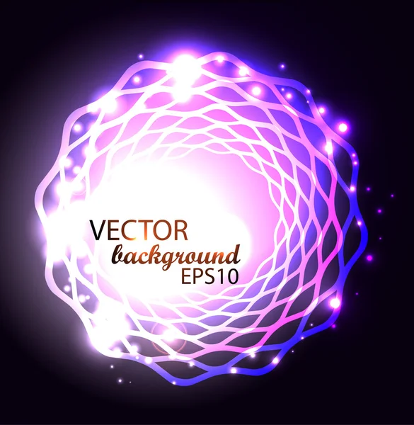 Fundo de luz abstrato — Vetor de Stock