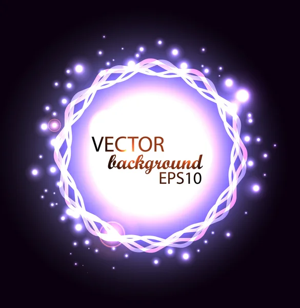 Fundo de luz abstrato — Vetor de Stock