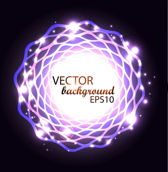 Fundo de luz abstrato — Vetor de Stock