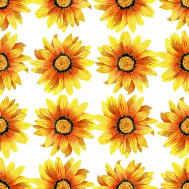 çizilmiş dahlia çiçeği seamless modeli