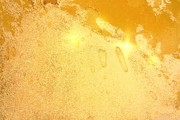 Złoto, bursztyn i żółty abstrakcyjny tusz alkoholowy marmur tekstury — Wektor stockowy