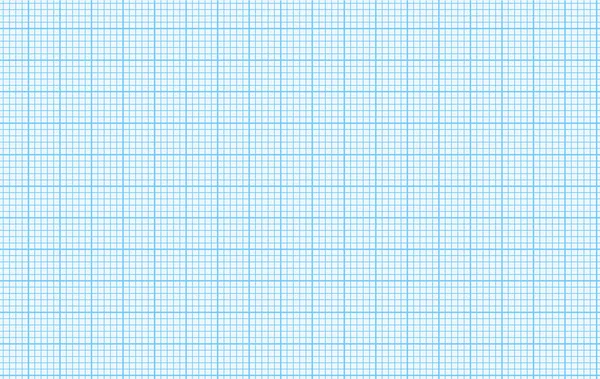 Mavi milimetre grafik kağıt ızgarası dikişsiz desen — Stok Vektör