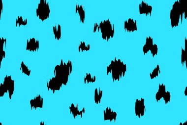 Mavi dalmaçya kürkü soyut basit, pürüzsüz desen