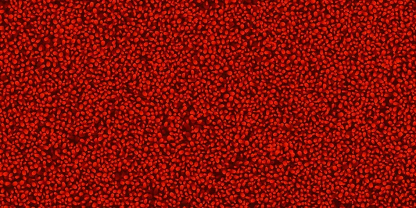 Пушистый красный абстрактный пунктирный махровое полотенце или ковер бесшовный узор вид сверху — стоковый вектор