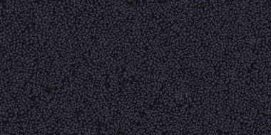 Kabarık siyah benekli terry havlu ya da halısız üst görünüm