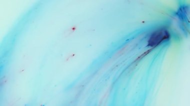 Beyaz arka planda renkli çizgiler. Sıvı Sanat