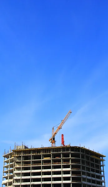 Bouwen van een huis — Stockfoto