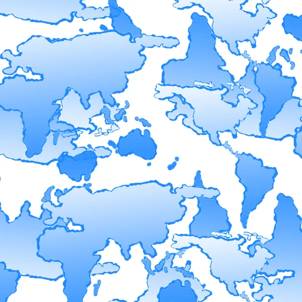 Abstract continents of the world — Stock Photo, Image