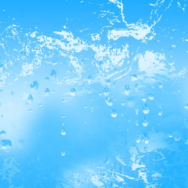 Sfondo di acqua blu — Foto Stock