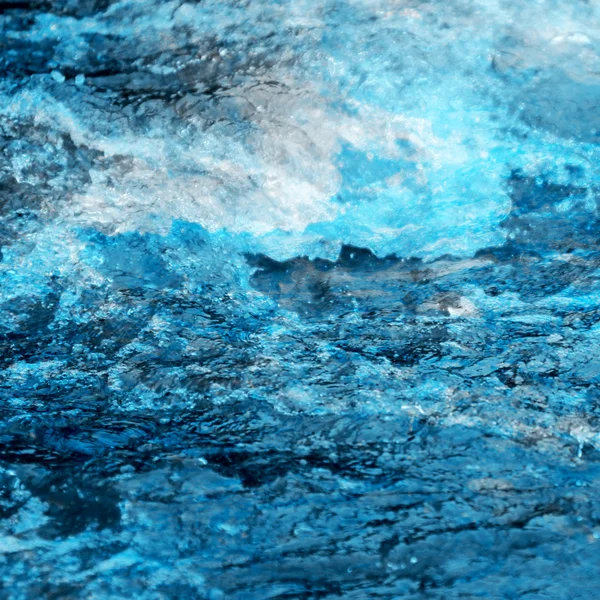 Background of blue water — Stock Photo, Image