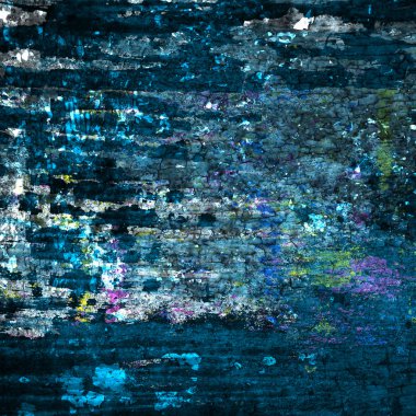 soyut grunge mavi arka plan ile çatlaklar