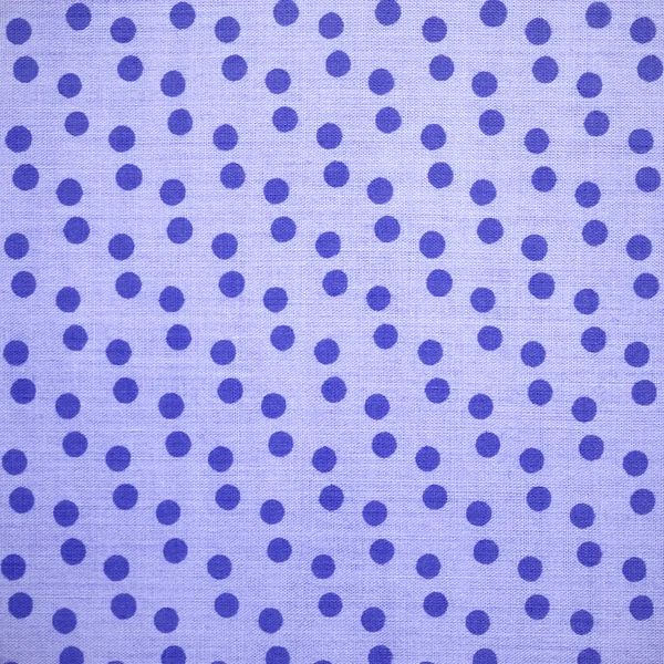 Tło włókienniczych niebieskich kropek — Zdjęcie stockowe