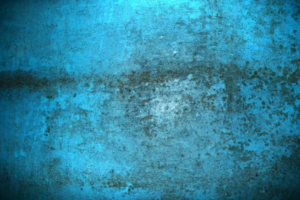 Parete blu Grunge — Foto Stock