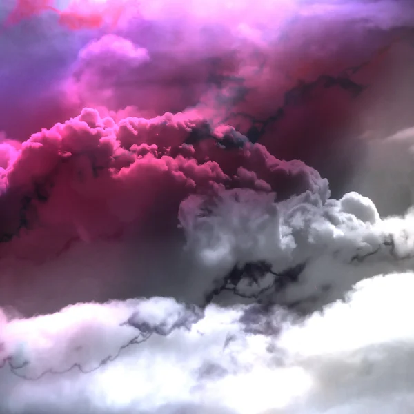 Fond nuage coloré — Photo