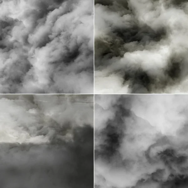 Серо-дождливое фоновое изображение с облаками . — стоковое фото