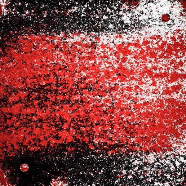 Red and black paint spots — Stock Photo, Image