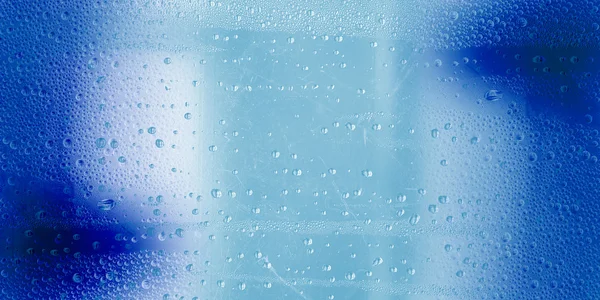 Fundo de banner horizontal com textura de água — Fotografia de Stock