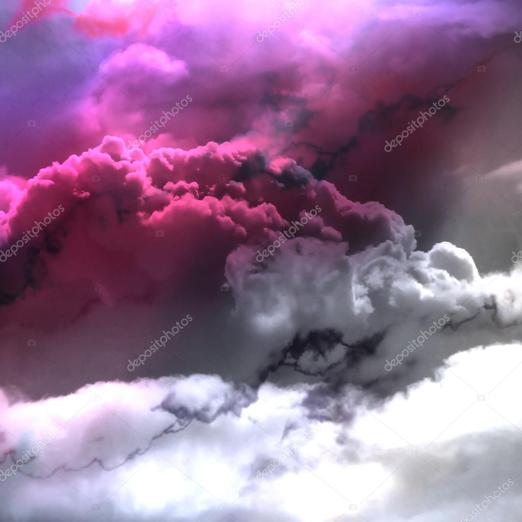 Colorful cloud background