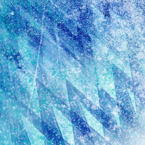 Fondo grunge escarchado, hielo desgastado con textura, textura abstracta de hielo, fondo congelado, fondo de hielo azul, fondo de agua congelada —  Fotos de Stock