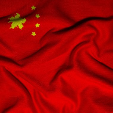 Çin, Çin bayrağı sallıyor Bayrak