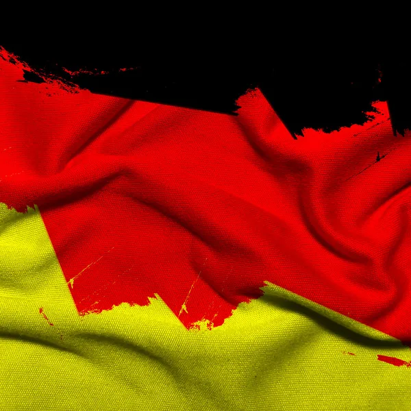 Bandiera della Germania, sventolando la bandiera di Germania — Foto Stock