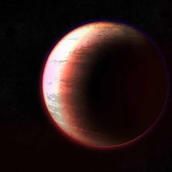 Planeta roşie. Marte — Fotografie, imagine de stoc