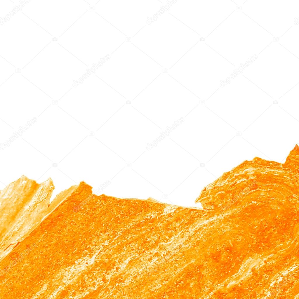 Orange abstract watercolor macro texture background.