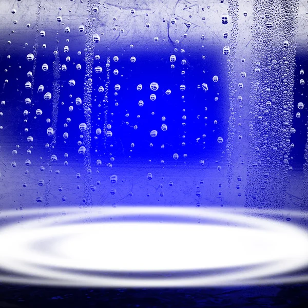 Água com gotas — Fotografia de Stock