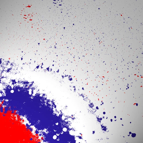 Russian flag splashes — Stock Photo, Image