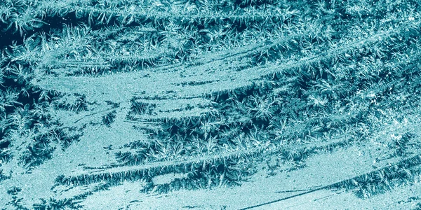 Снежные узоры — стоковое фото