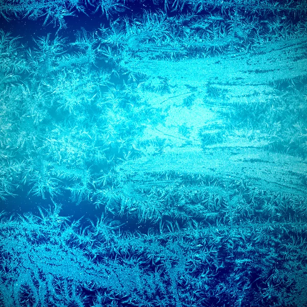 Frosty pattern — Stock Photo, Image