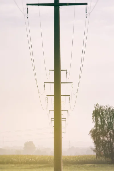 An overhead mast — Stock Photo, Image