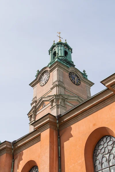 Historiska arkitektur tower i stockholm, Sverige — Stockfoto
