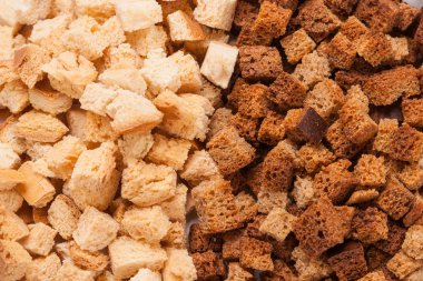 ekmek dan yenilebilir yığın küçük kraker