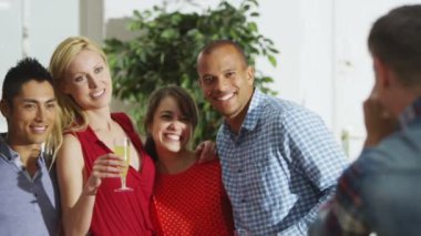 Arkadaş, birlikte fotoğraf için poz