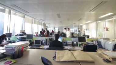 birlikte çalışma meşgul ofis çalışanları