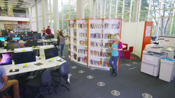 Groupe d'étudiants travaillant à l'université 