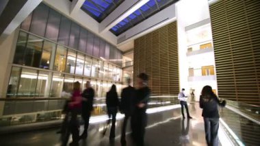 gece ofiste iş grubu