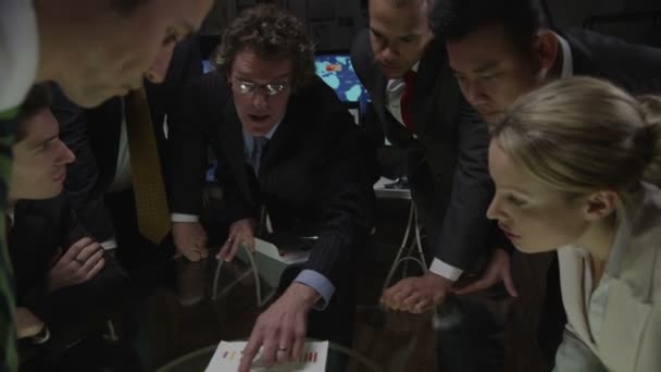 Les professionnels des affaires se réunissent 