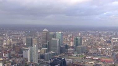 panoramik hava ve doğa Londra üzerinden