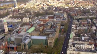 İngiltere'de açık parlak sonbahar günü