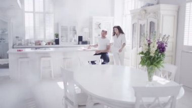 Çift rahatlatıcı ve sabah erken zevk