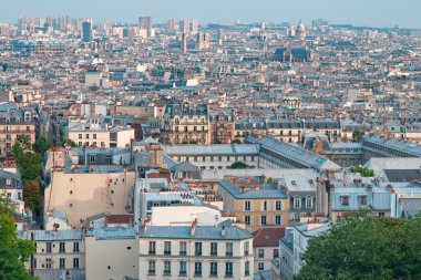 Paris montmartre dan görünüm