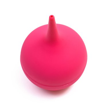 kırmızı plastik lavman