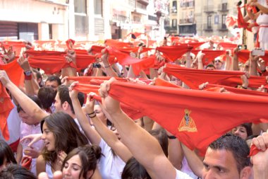 Pamplona san fermin Festivali