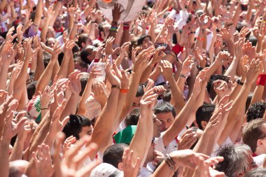 Pamplona san fermin Festivali