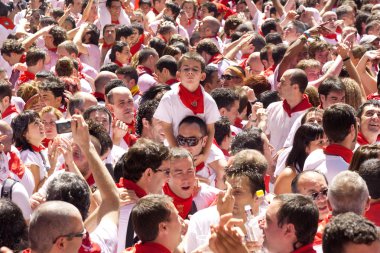 Pamplona san fermin Festivali