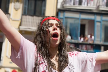 Pamplona san fermin Festivali